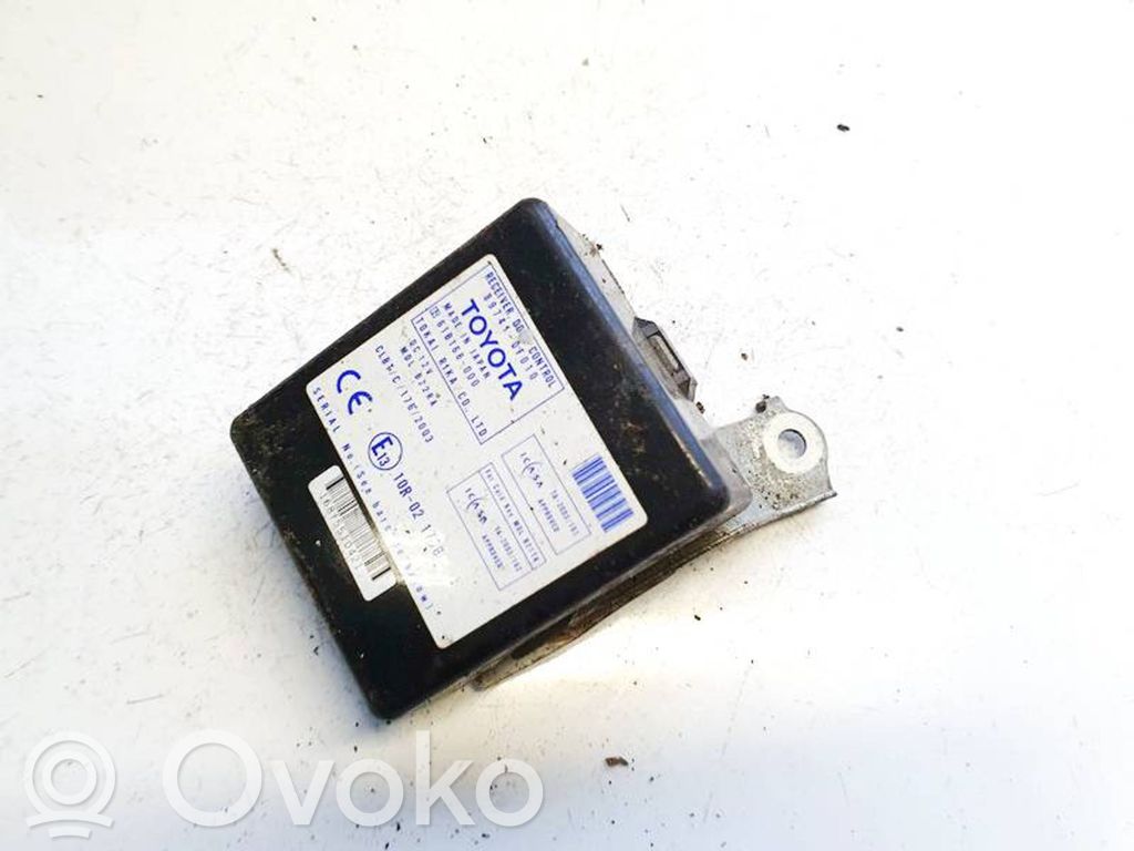 Toyota Corolla Verso E121 Moduł / Sterownik immobilizera 