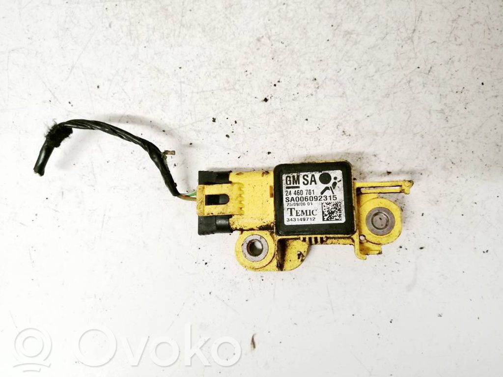 Sensor impacto/accidente para activar Airbag   24460761,SA006092315,24460761,SA006092315