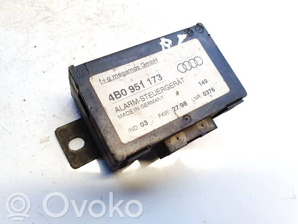 Unidad de control/módulo de alarma   4B0951173,748010101,4B0951173,748010101