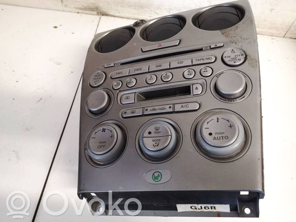 Radio/CD/DVD/GPS-pääyksikkö