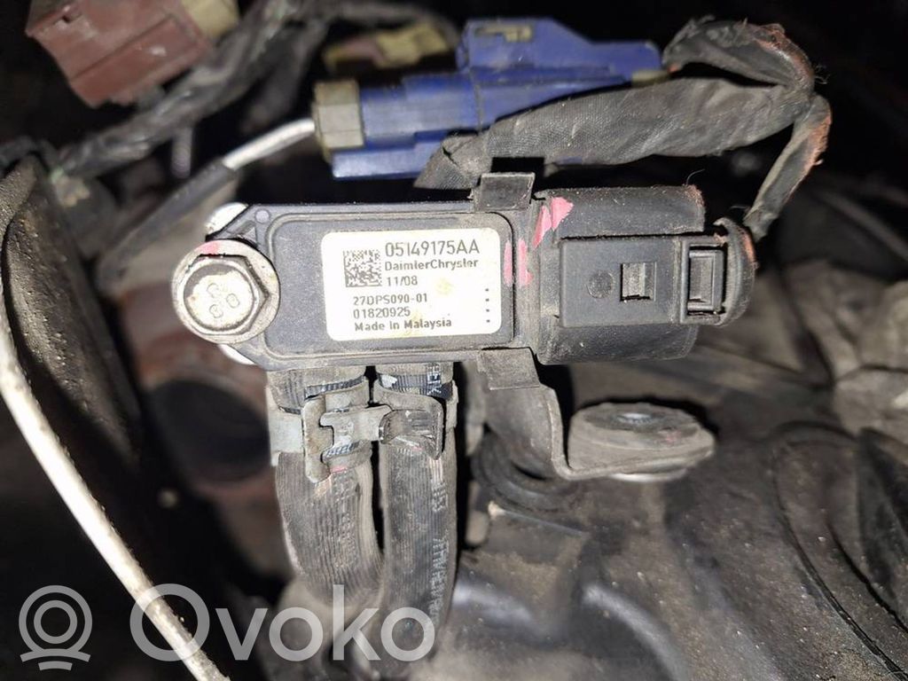 Sensor de presión del escape   05149175AA,01820925,01820925,05149175AA