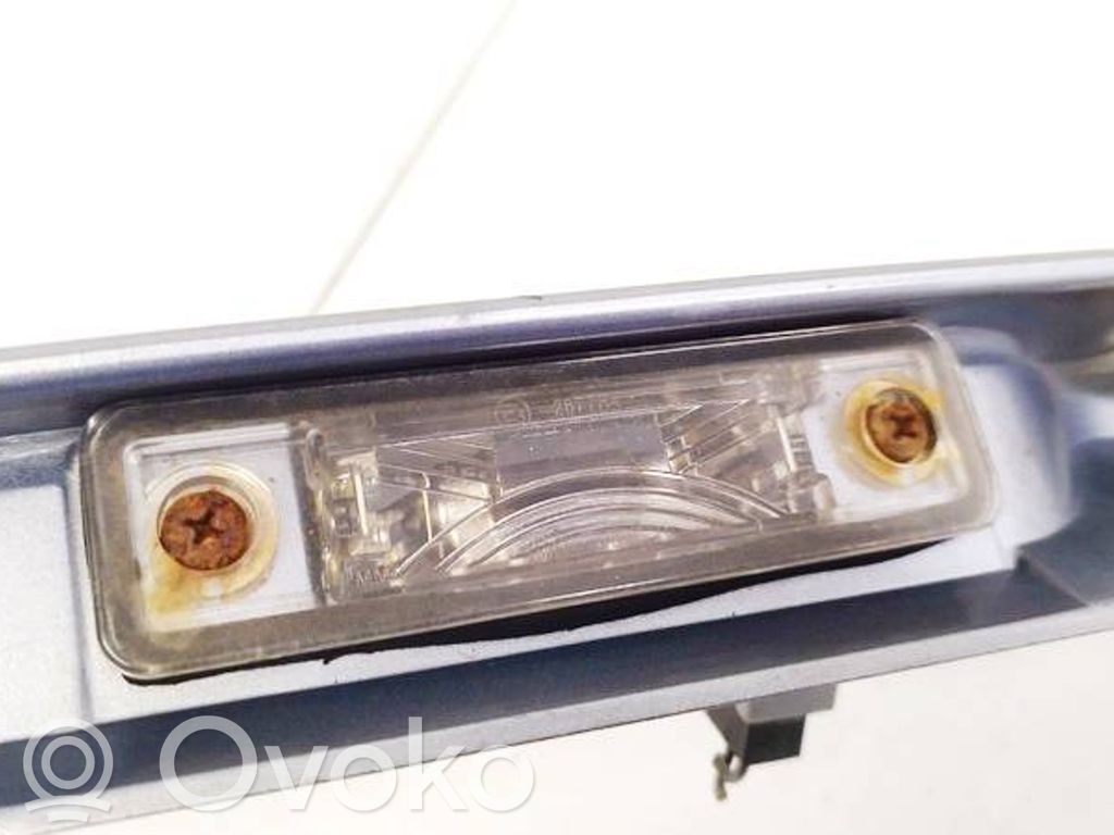Opel Astra G Éclairage de plaque d'immatriculation 