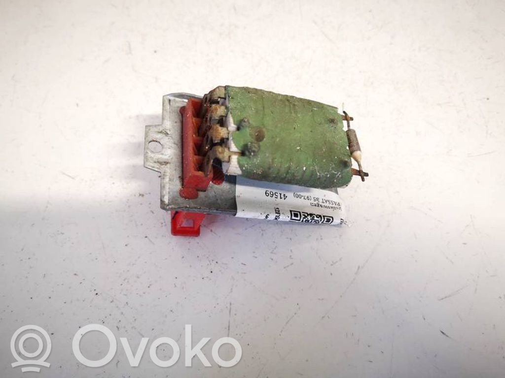 Volkswagen PASSAT B5 Motorino ventola riscaldamento/resistenza ventola