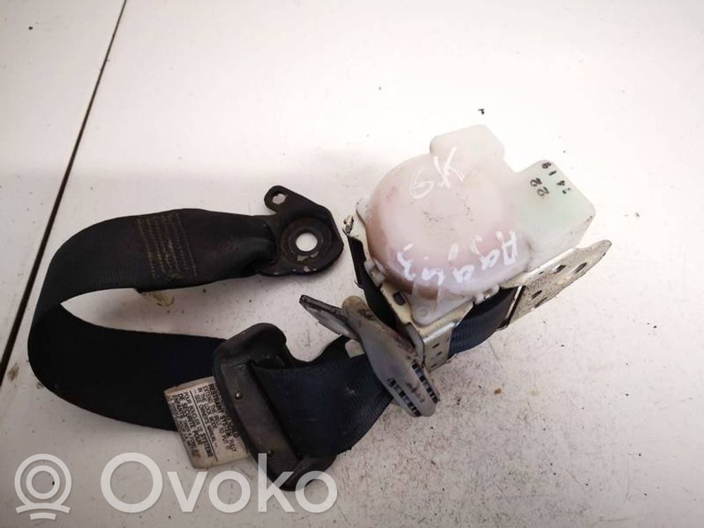 Toyota Yaris Cintura di sicurezza posteriore 