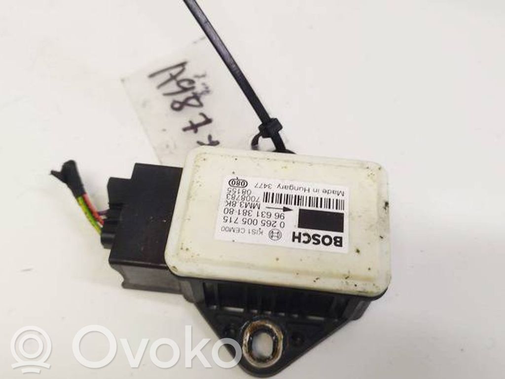 ESP Drehratensensor Querbeschleunigungssensor   9663138180,0265005715,0265005715,9663138180