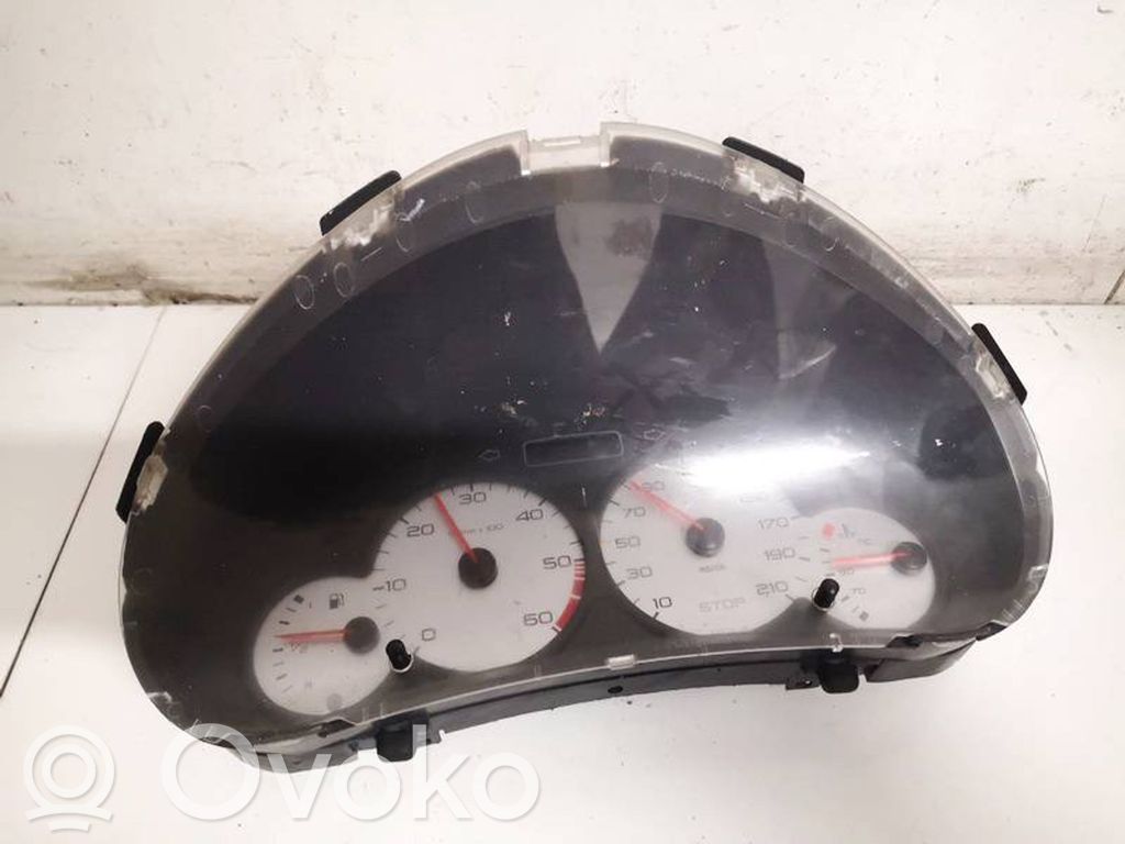 Peugeot 206 Vitezometru (grup de instrumente) 