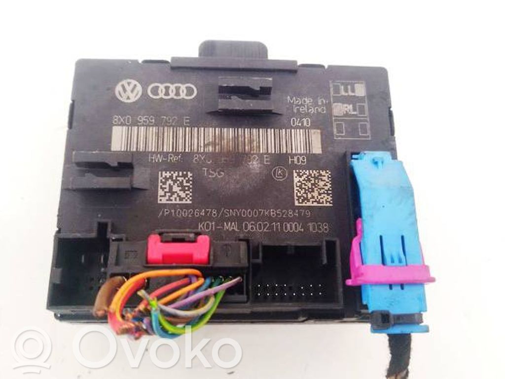 Centralina/modulo portiere   8X0959792E,8X0959792E