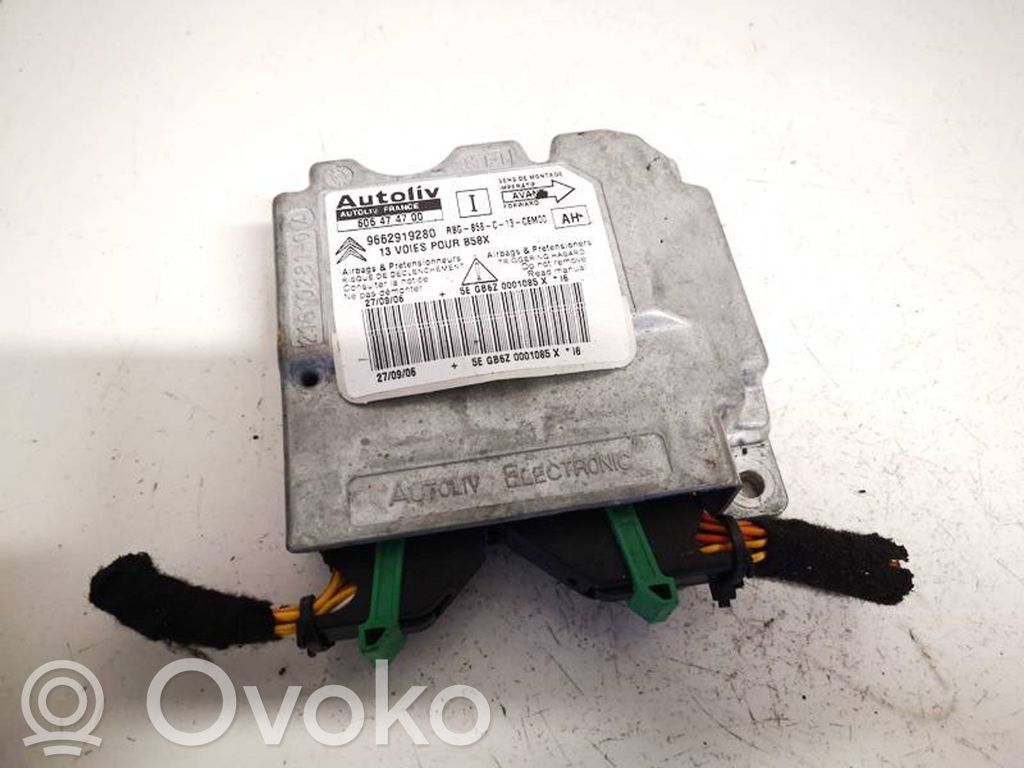 Citroen C4 Grand Picasso Unitate/modul de comandă airbaguri 