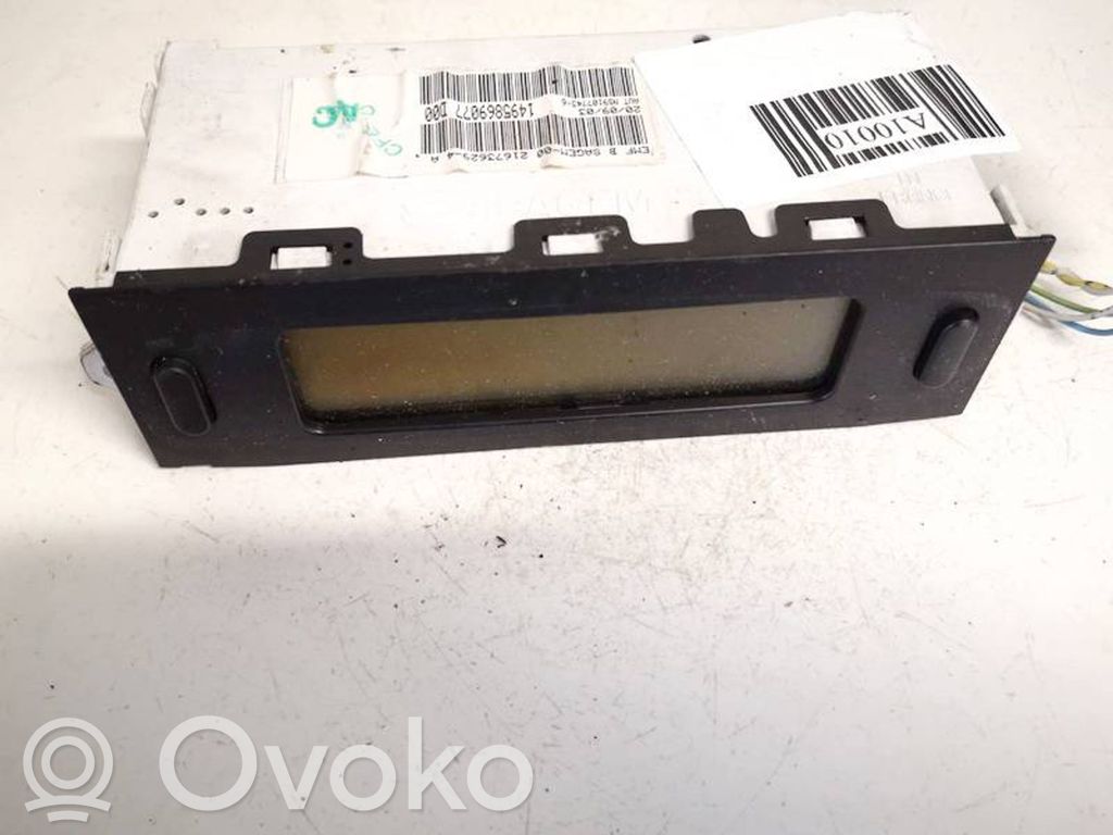 Peugeot 807 Screen/display/small screen 