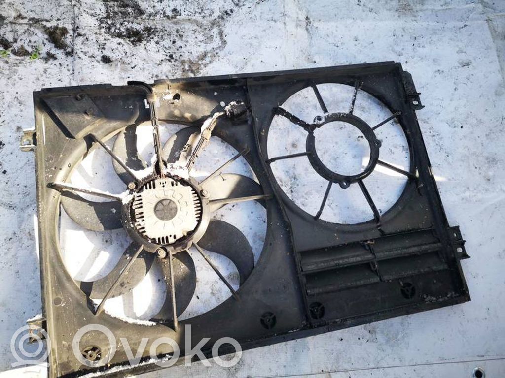 Ford Mondeo MK IV Osłona wentylatora chłodnicy 