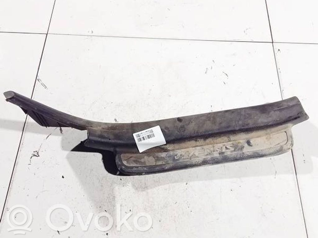 Toyota Avensis T250 Copertura del rivestimento del sottoporta posteriore 
