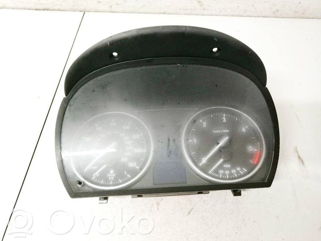 BMW 3 E90 E91 Nopeusmittari (mittaristo) 