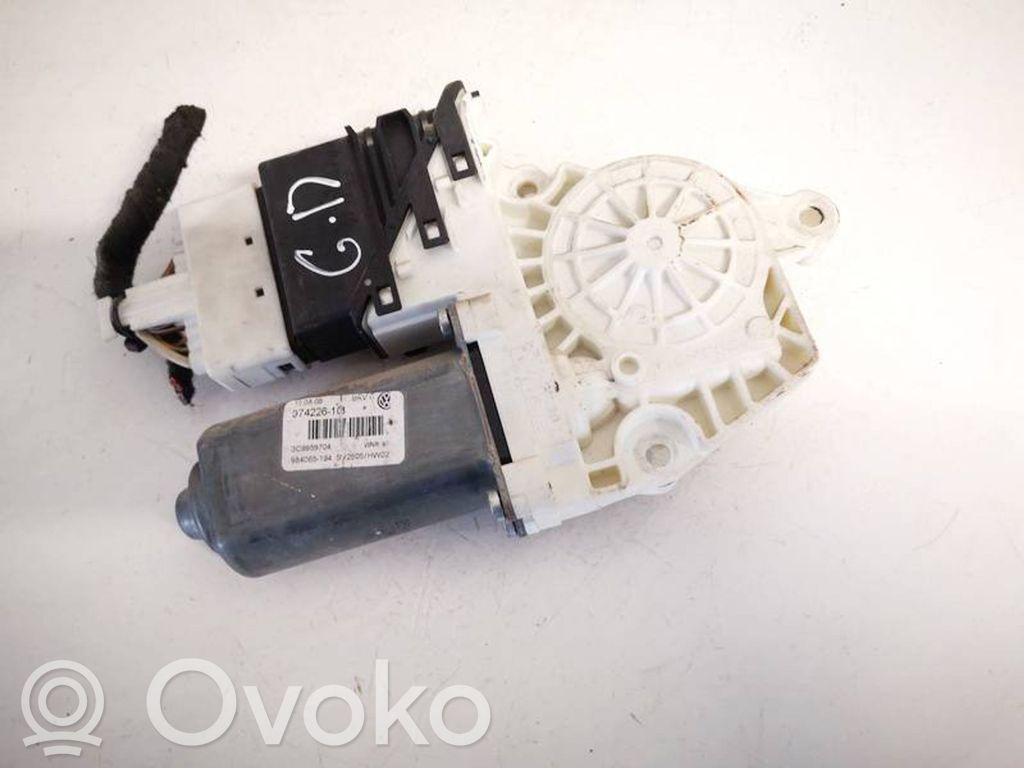 Volkswagen PASSAT B6 Silniczek podnoszenia szyby drzwi tylnych