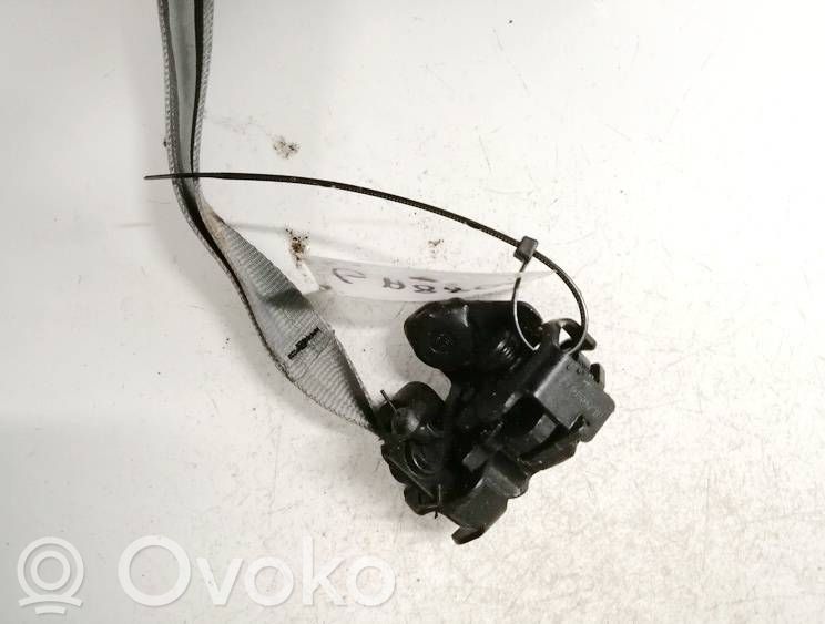Seat back rest lock catch