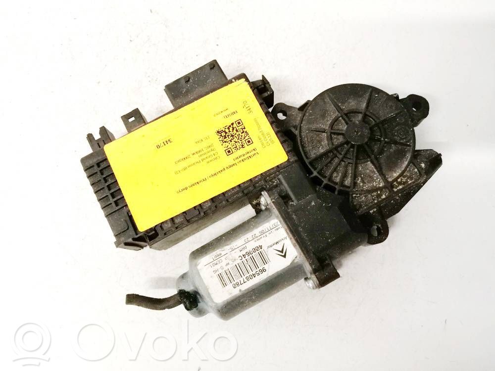 Citroen C4 Grand Picasso Silnik regulatora szyby drzwi przednich 