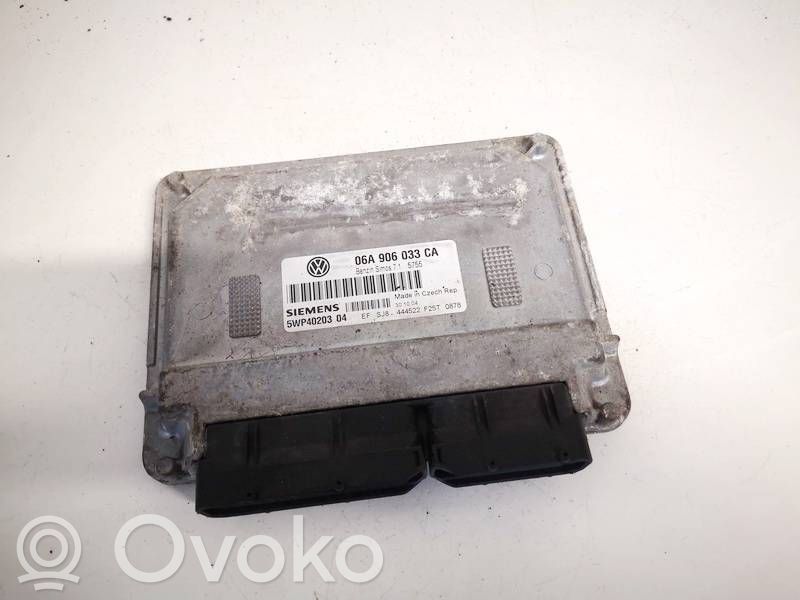 Engine control unit/module   06A906033CA,5WP40203,06A906033CA,5WP40203