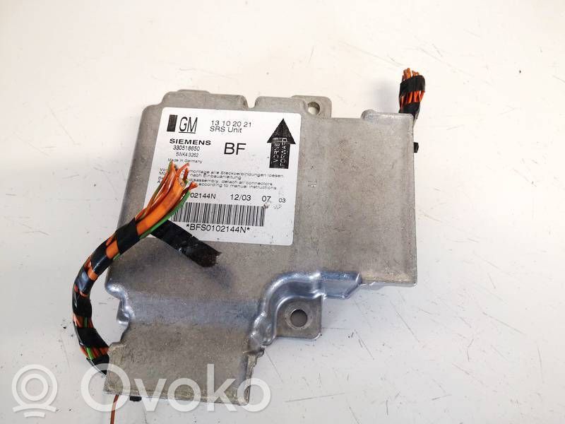 Opel Signum Unitate/modul de comandă airbaguri 