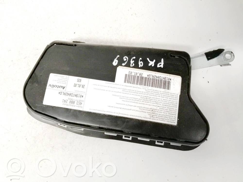 Audi A8 S8 D3 4E Airbag sedile 