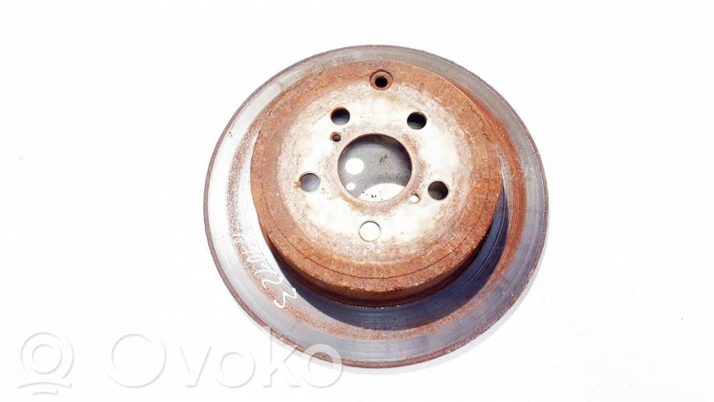 Toyota Avensis T250 Disco del freno posteriore