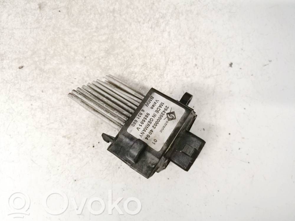 Land Rover Range Rover L322 Motor aerotermă/rezistor ventilator 