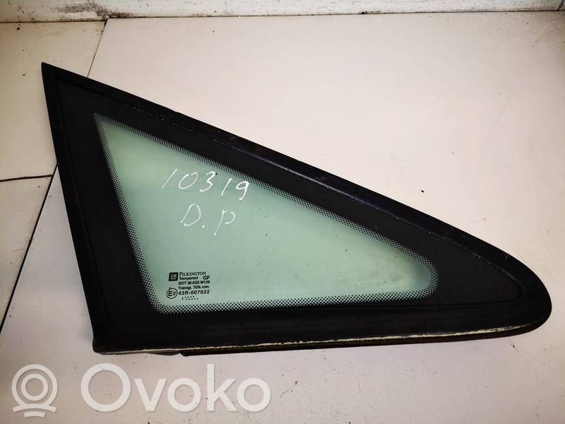 Opel Zafira A Finestrino/vetro triangolo anteriore