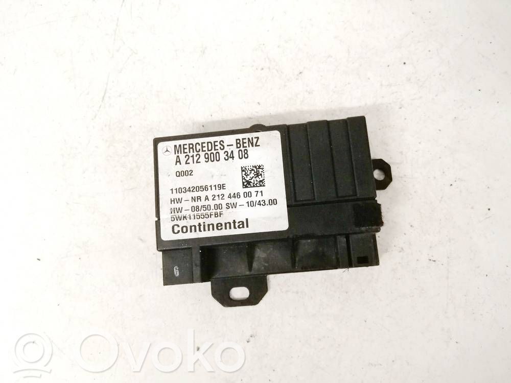 Unité de commande / module de pompe à carburant   A2129003408,5WK11555FBF,5WK11555FBF,A2124460071,A2129003408