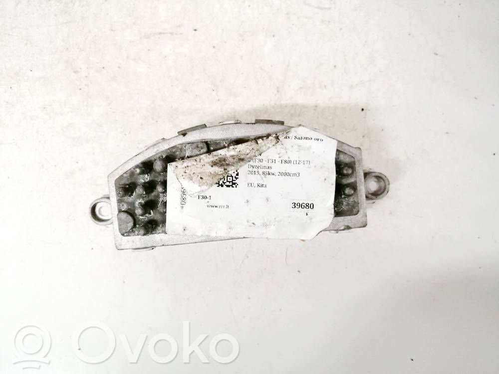 BMW 3 F30 F35 F31 Motor aerotermă/rezistor ventilator 