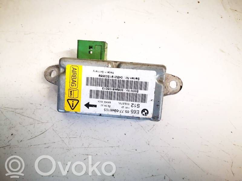 Sensor impacto/accidente para activar Airbag   65776946104,5WK43503,65776946104,65776946104
