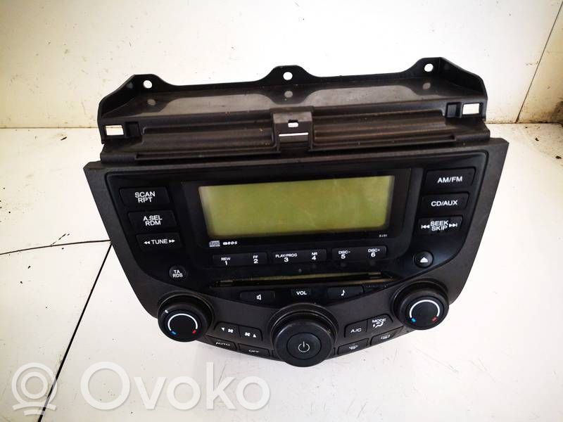 Honda Accord Panel / Radioodtwarzacz CD/DVD/GPS 
