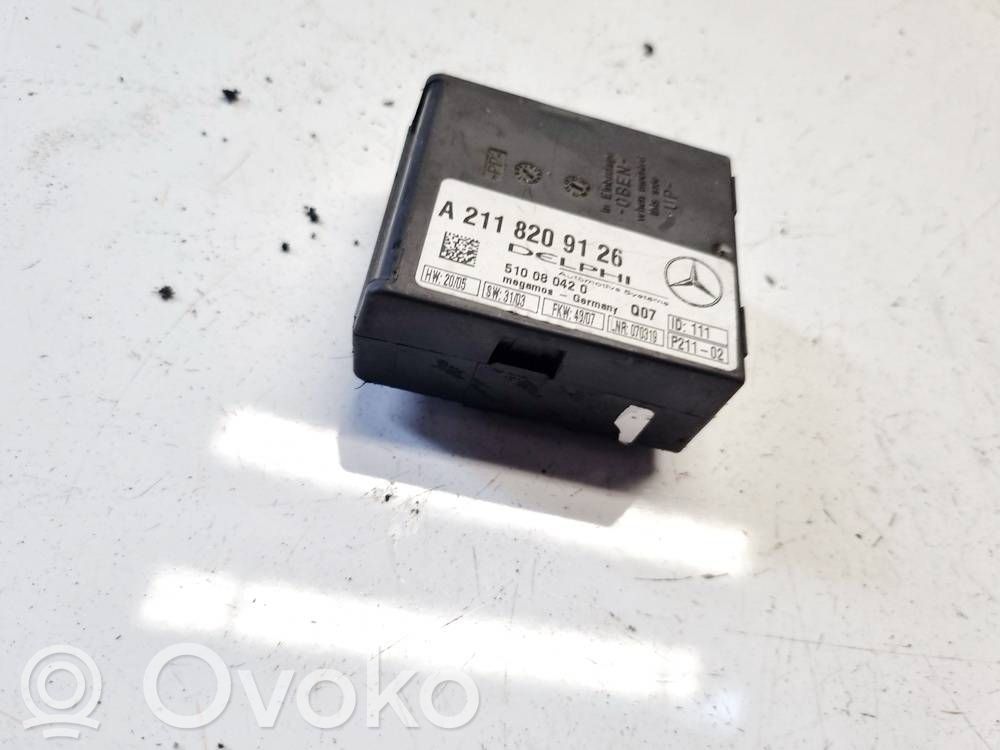 Mercedes-Benz S W220 Centralina/modulo allarme