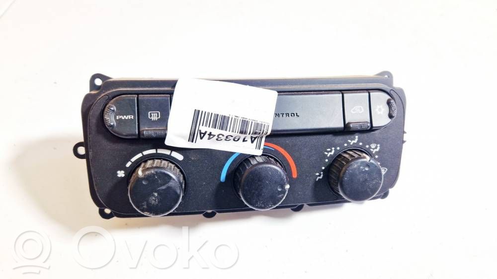 Chrysler Grand Voyager IV Climate control unit 