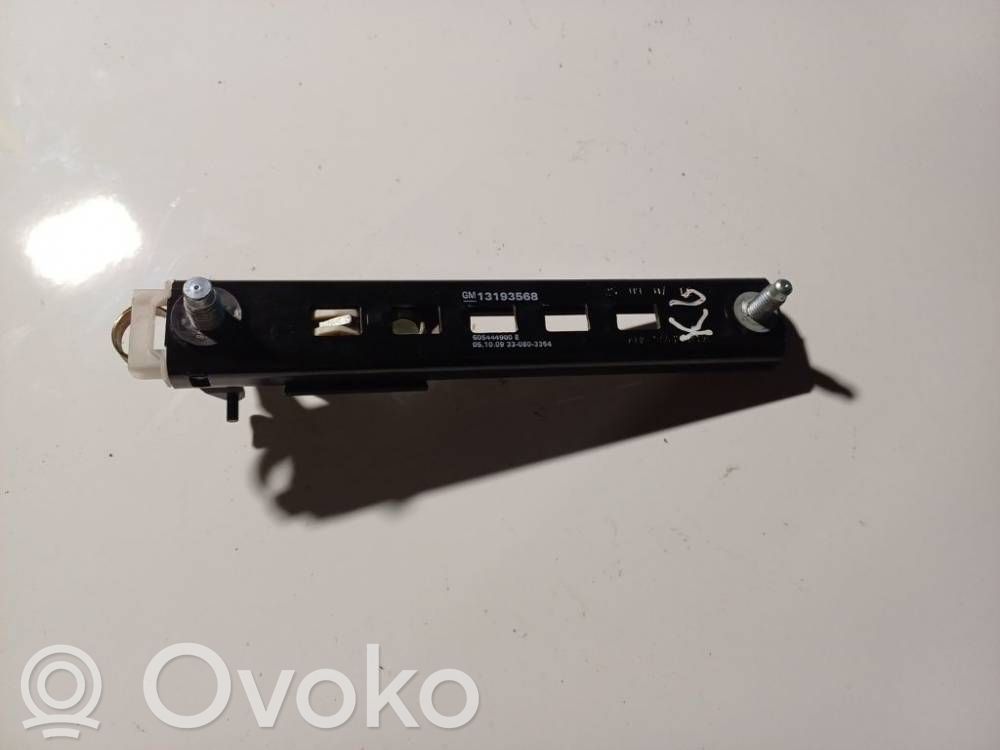 Opel Zafira B Guida di regolazione della cintura di sicurezza 
