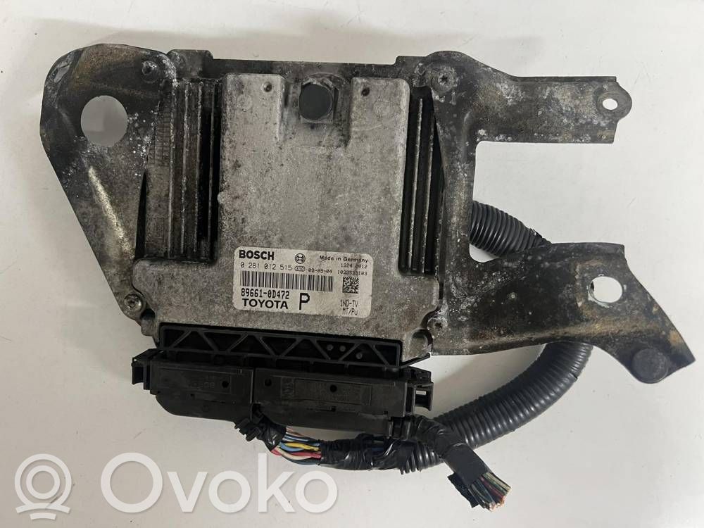 Toyota Yaris Unitate/modul de control motor 