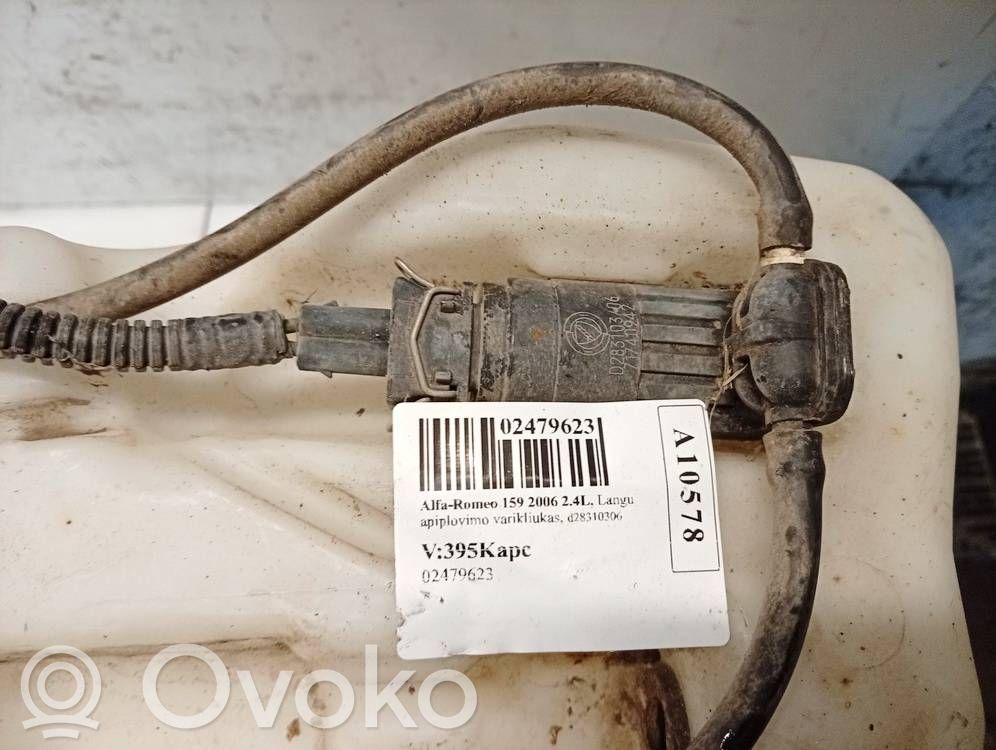 Alfa Romeo 159 Pompa spryskiwacza szyby przedniej / czołowej 
