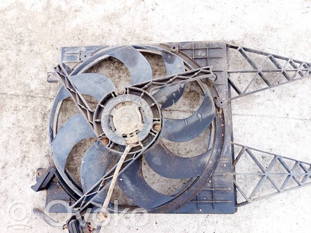 Volkswagen Polo IV 9N3 Suport ventilator radiator 