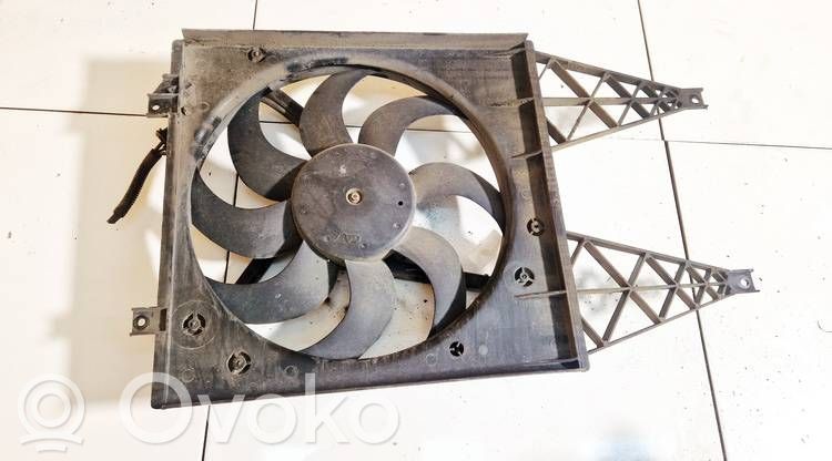 Volkswagen Polo IV 9N3 Suport ventilator radiator 