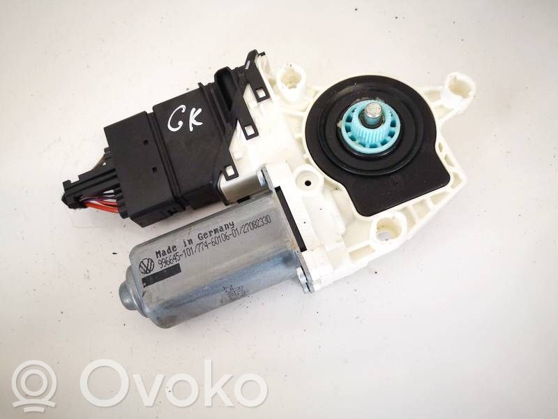 Skoda Octavia Mk2 (1Z) Silniczek podnoszenia szyby drzwi tylnych 