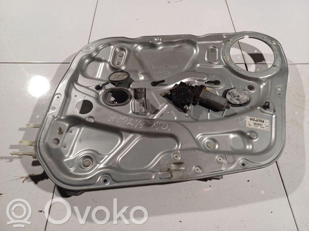 Regulador con motor de la ventanilla de la puerta corredera