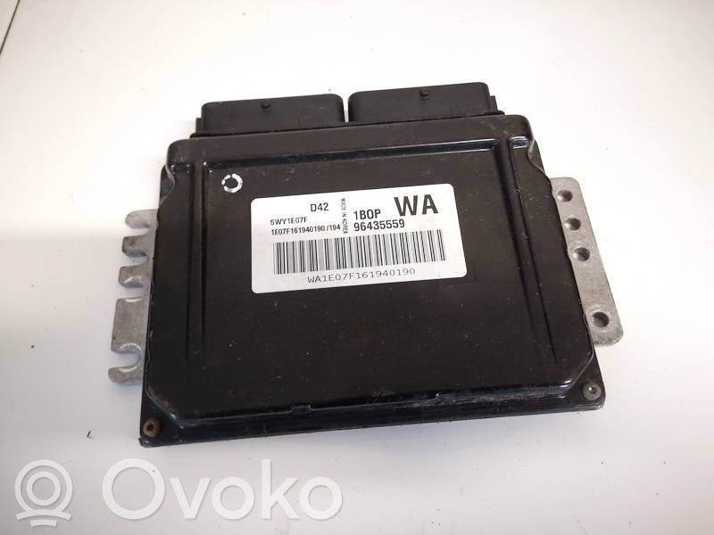 Chevrolet Kalos Sterownik / Moduł ECU 