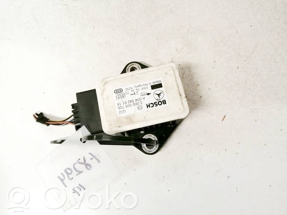 Mercedes-Benz A W169 Sensore di imbardata accelerazione ESP