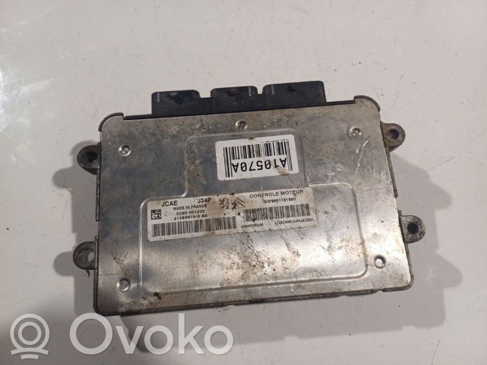 Unidad de control/módulo del motor   5293051232,215856753A0,215856753A0,5293051232,HW9655883280,SW9661191880