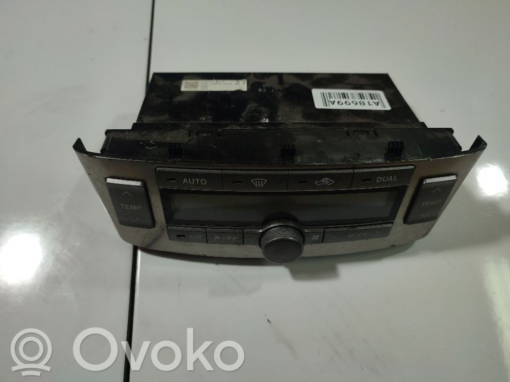 Toyota Avensis T250 Centralina del climatizzatore 