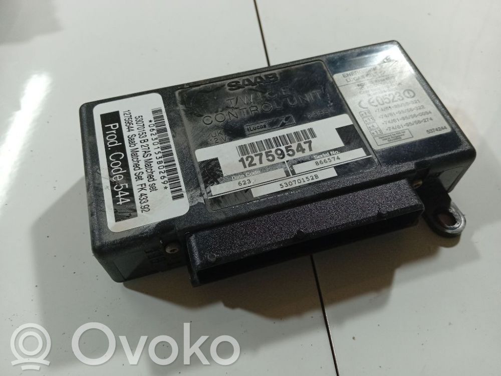 Saab 9-5 Komforto modulis 
