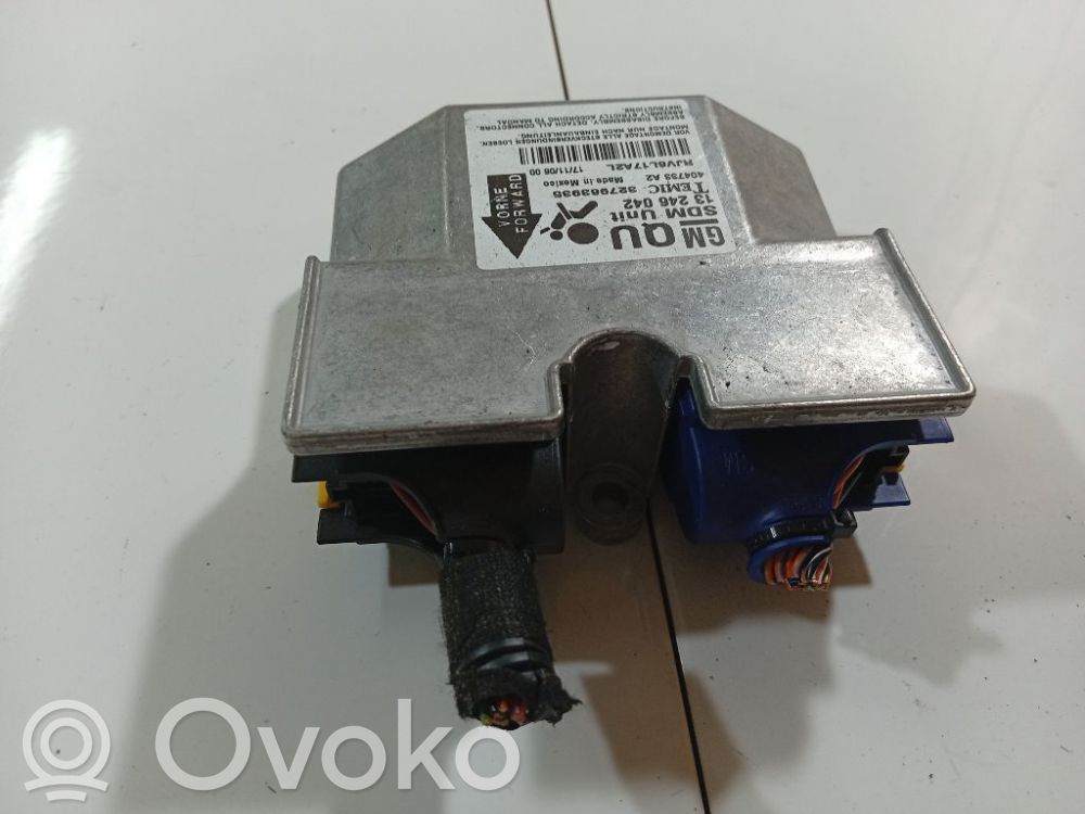 Opel Astra H Sterownik / Moduł Airbag 