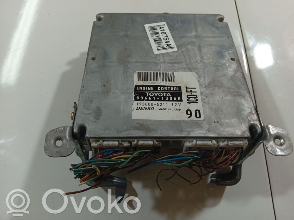 Toyota Corolla Verso E121 Unitate/modul de control motor