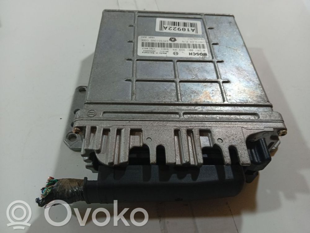 Chrysler Voyager Sterownik / Moduł ECU 