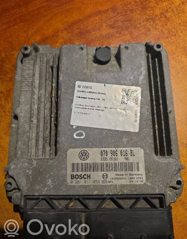 Volkswagen Touareg I Sterownik / Moduł ECU 