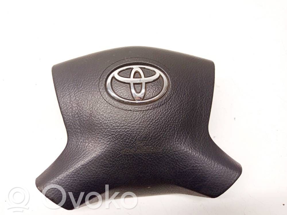 Toyota Avensis T250 Poduszka powietrzna Airbag kierownicy