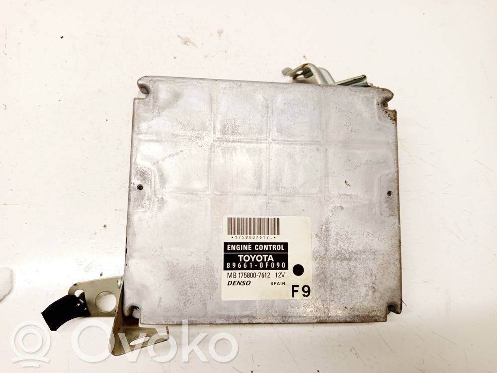 Engine control unit/module   896610F090,MB1758007612,896610F090,MB1758007612