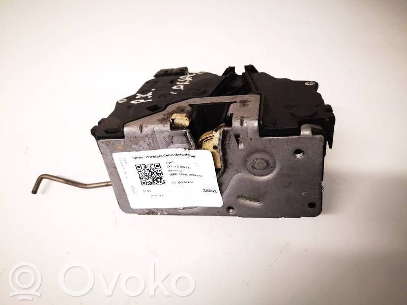 Opel Corsa D Serratura portiera anteriore 